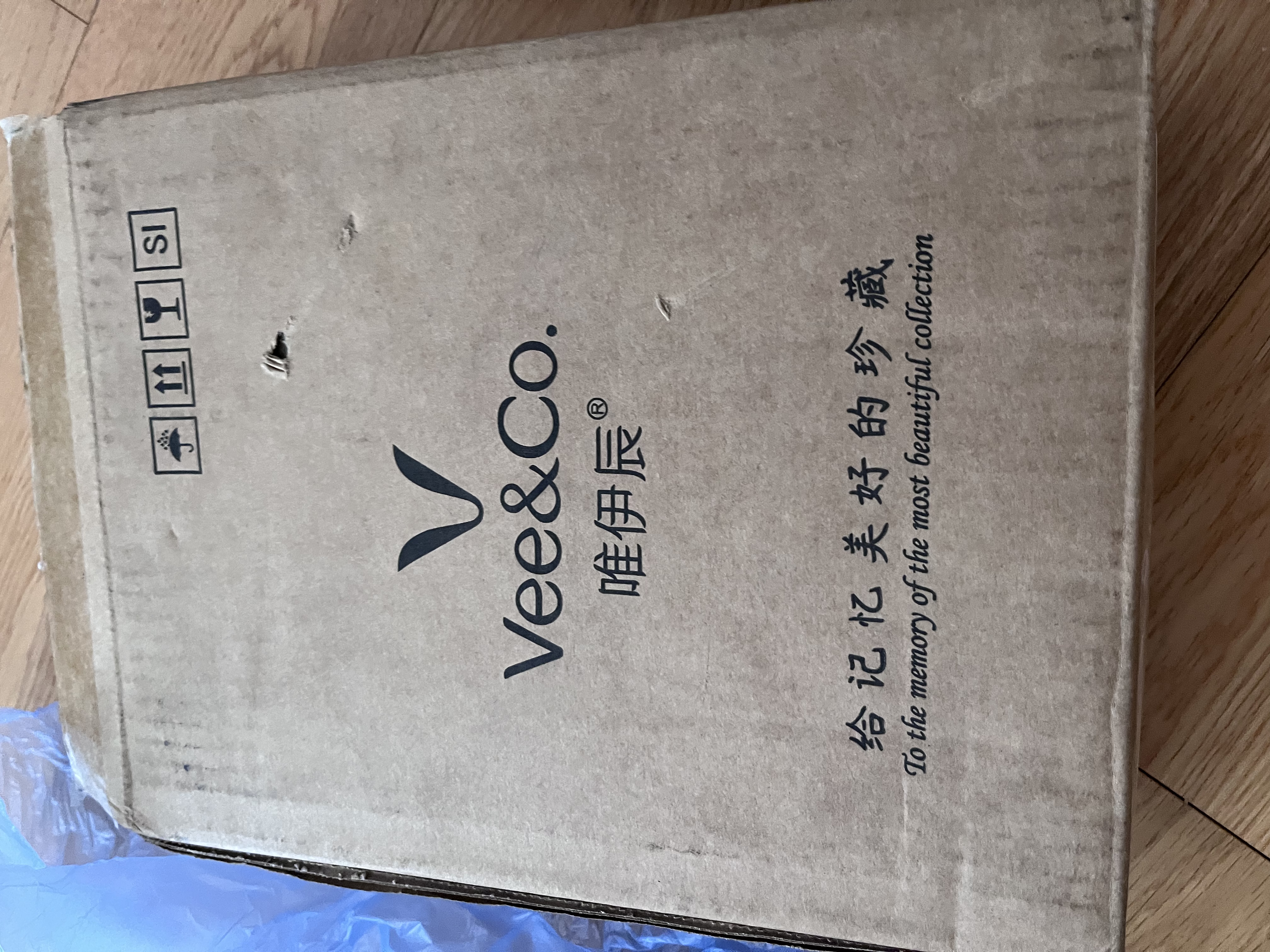 唯伊辰轻奢丝绒便携首饰包黄金戒指耳环珠宝首饰盒旅行用结婚礼物 实拍图