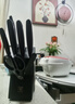 双立人（ZWILLING）Point S银点厨房刀具套装刀具全套刀具菜刀家用厨具砍骨刀水果刀削皮刀剪刀8件套 实拍图