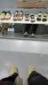 朴西沙滩休闲洞洞鞋女士EVA厚底增高情侣凉鞋男 薄荷曼波 37-38  实拍图