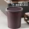 五月花茶水桶9L干湿分离茶渣桶加厚废水桶茶盘排水桶茶叶不带排水管 实拍图