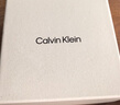 Calvin KleinJeans【父亲节礼物】男士真皮休闲ck双面字母带头牛皮革腰带皮带 003-太空黑 100cm 实拍图