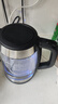 美的（Midea）电水壶热水壶家用高硼硅玻璃1.7L大容量1800W透明暖水壶自动断电泡茶MK-SHJ1722【价保618】 实拍图