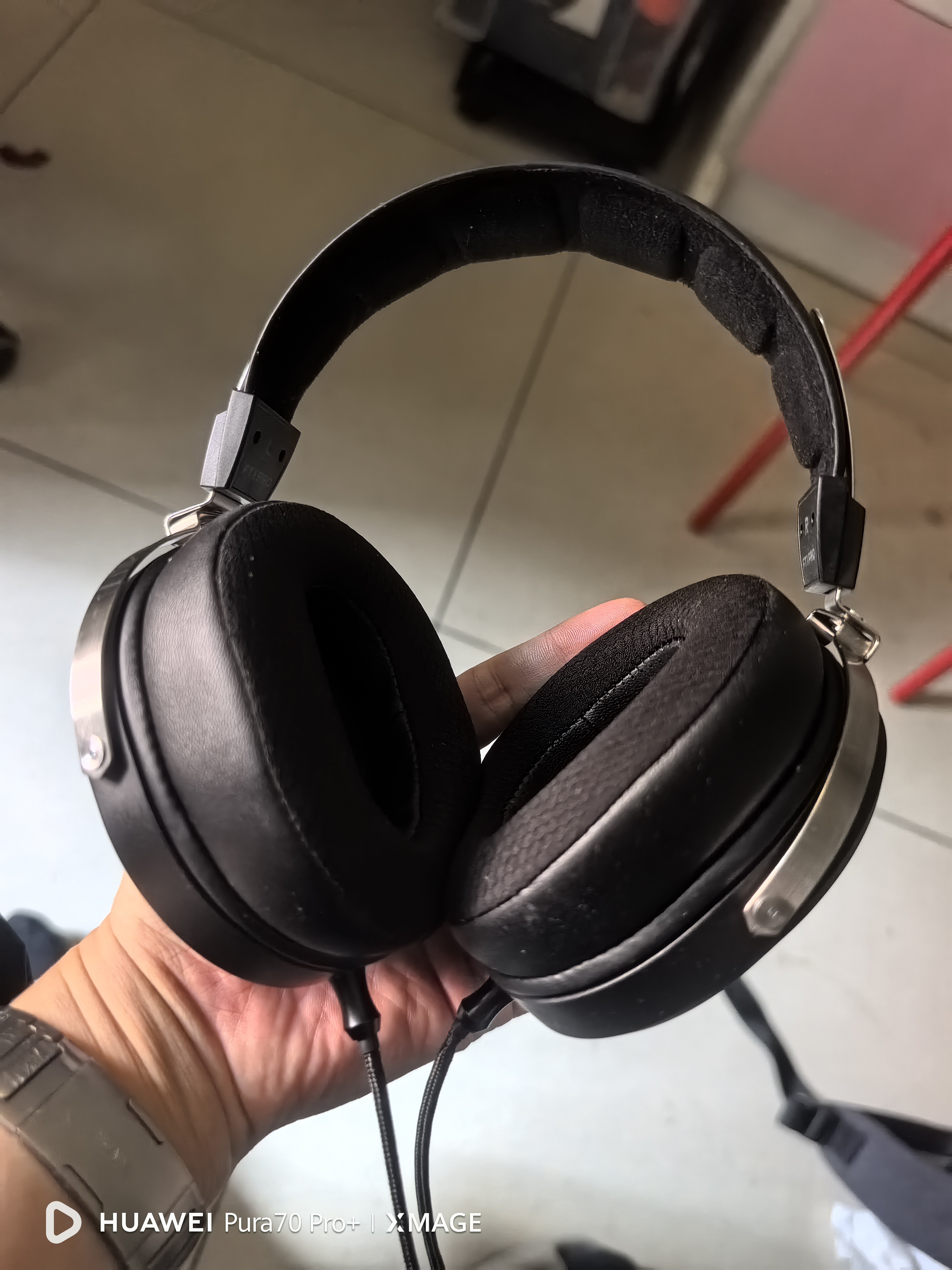 飞傲（FiiO）FT1 Pro开放式平板头戴式有线hifi耳机 黑色 实拍图