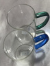 青苹果高硼硅耐热玻璃杯水杯465ml*6只 带六色把手牛奶杯喝水杯泡茶杯 实拍图