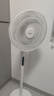 美的（Midea）【闪拆系列】一键闪电拆装直流变频家用语音电风扇一级能效静音落地扇大风力卧室立式电扇SDJ30BC 实拍图