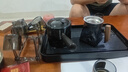 功夫茶具套装烟灰侧把茶壶玻璃高档整套泡茶器烧水壶茶盘煮茶家用 壶+公杯+茶漏+主人杯+6把杯+杯架+茶盘 实拍图