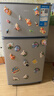 日普（RIPU）小冰箱迷你小型双门家用一级能效宿舍出租房办公室节能省电冷藏冷冻电冰箱 【一级能效】76升银色【小巧不占地】 实拍图