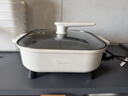 美的（Midea）电火锅 电煮锅 火锅专用锅家用多功能锅料理烤肉电热锅 6.5L多用途锅 HGE3030J04 实拍图