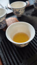 不拙羊脂玉瓷茶具整套高档悬停盖碗父亲节礼物描金青花缠枝莲盖碗10入 实拍图