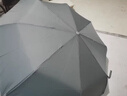天堂伞 全自动雨伞三折 10骨加固一键开收易甩干简约商务自动伞 天际灰 实拍图