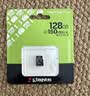 金士顿（Kingston）128GB TF（MicroSD） 存储卡 U1 A1 V10 内存卡 读速150MB/s 适配无人机/运动相机/switch/监控 实拍图