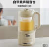 九阳（Joyoung）【价保618】养生壶3L大容量 水龙头花茶桶养生烧水壶 玻璃煮茶器316食品级恒温电热水壶WY606 实拍图