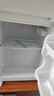 新飞冰箱小型租房用 一级能效冷 藏冷冻两用1-2人家用小冰箱 出租房双门电冰箱办公室两门 26年升级 58A一级能效【高性价比】银 实拍图