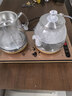 友家铺子（Biooner）全自动上水电热水壶烧水壶电茶壶煮泡茶家用办公茶台一体茶桌嵌入式茶具套装 1L 底部上水-蒸茶款（  长宽37*20cm） 实拍图
