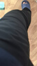 罗蒙（ROMON）休闲裤男商务休闲时尚职业西装裤弹力修身百搭裤子男装黑色38 实拍图