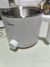 美的（Midea）【品牌直营】宿舍电煮锅不锈钢小型多功能一锅多用泡面锅小型迷你电煮锅小电锅便携式煮面锅电火锅 1.7L 【304内胆 0涂层】XZE1611 实拍图