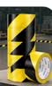 永冠【防台风胶带】PVC警示贴地胶带48mm*30m*6卷定位标志消防安全警戒线隔离带标识黑黄色 实拍图