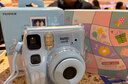 富士instax miniSE 一次成像拍立得相机 旅行 智能 拍照  送女生 生日礼物 代写贺卡 白色 官配（含专属配件盒） 实拍图