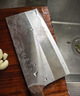 王麻子菜刀厨房专用 专业厨师切片切肉切菜刀 家用厨片刀手工锻打刀具 实拍图