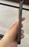 古雷斯（GURRS）适用苹果16手机壳 iphone16保护套镜头全包超薄肤感磨砂半透明防摔简约硅胶软壳 深空黑 实拍图