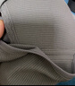 婧麒（JOYNCLEON）哺乳文胸孕妇内衣怀孕期哺乳薄款喂奶文胸产后前开扣无钢圈托聚拢 灰色3128【薄款透气聚拢】 85B 实拍图
