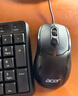 宏碁（acer）键鼠套装 有线键盘鼠标 商务办公键鼠套 防泼洒 全尺寸 USB笔记本台式机通用 OAK-030 实拍图