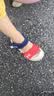 幸福玛丽（Cheerful Mario）儿童凉鞋夏季男童女童小童包头防撞软底外穿婴幼儿宝宝沙滩鞋防滑 实拍图