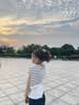 MINISO针织披肩夏季薄款外搭披肩办公室空调房肩颈防凉防吹搭肩蓝白条纹 实拍图
