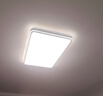 四季沐歌（MICOE） 照明LED客厅灯具套餐卧室吸顶灯餐厅中山灯具北欧后现代灯 100瓦 优简白+灰 普瑞光 三色调光 90cm 实拍图