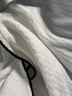 竹一百浴袍纯棉柔软吸水家居浴衣简约汗蒸服华夫格男女睡袍白色 M码 实拍图