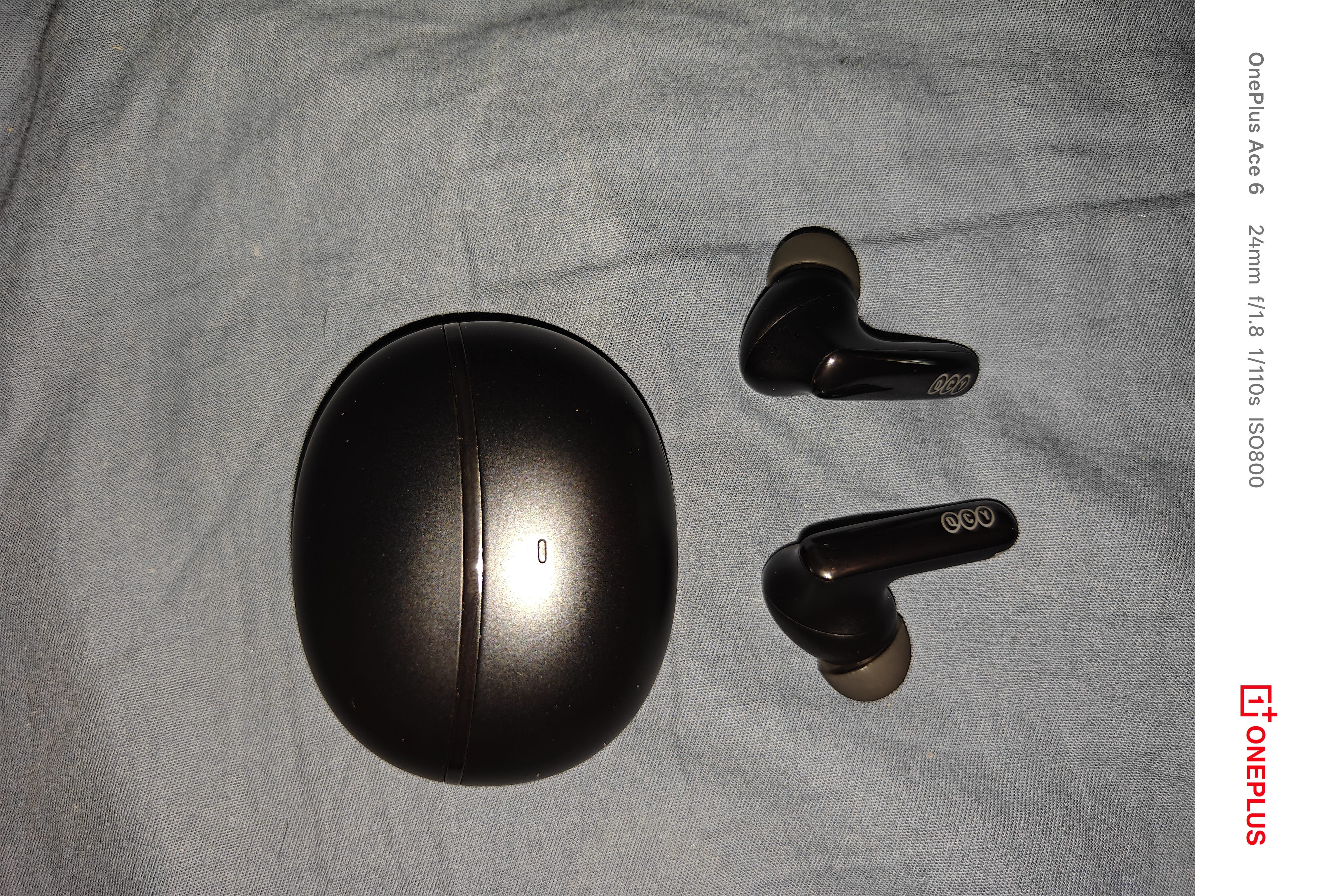QCY N70 入耳式主动降噪-56dB自适应蓝牙耳机 Hi-Res小金标认证超瞬态MEMS喇叭超频宽 午夜黑 实拍图