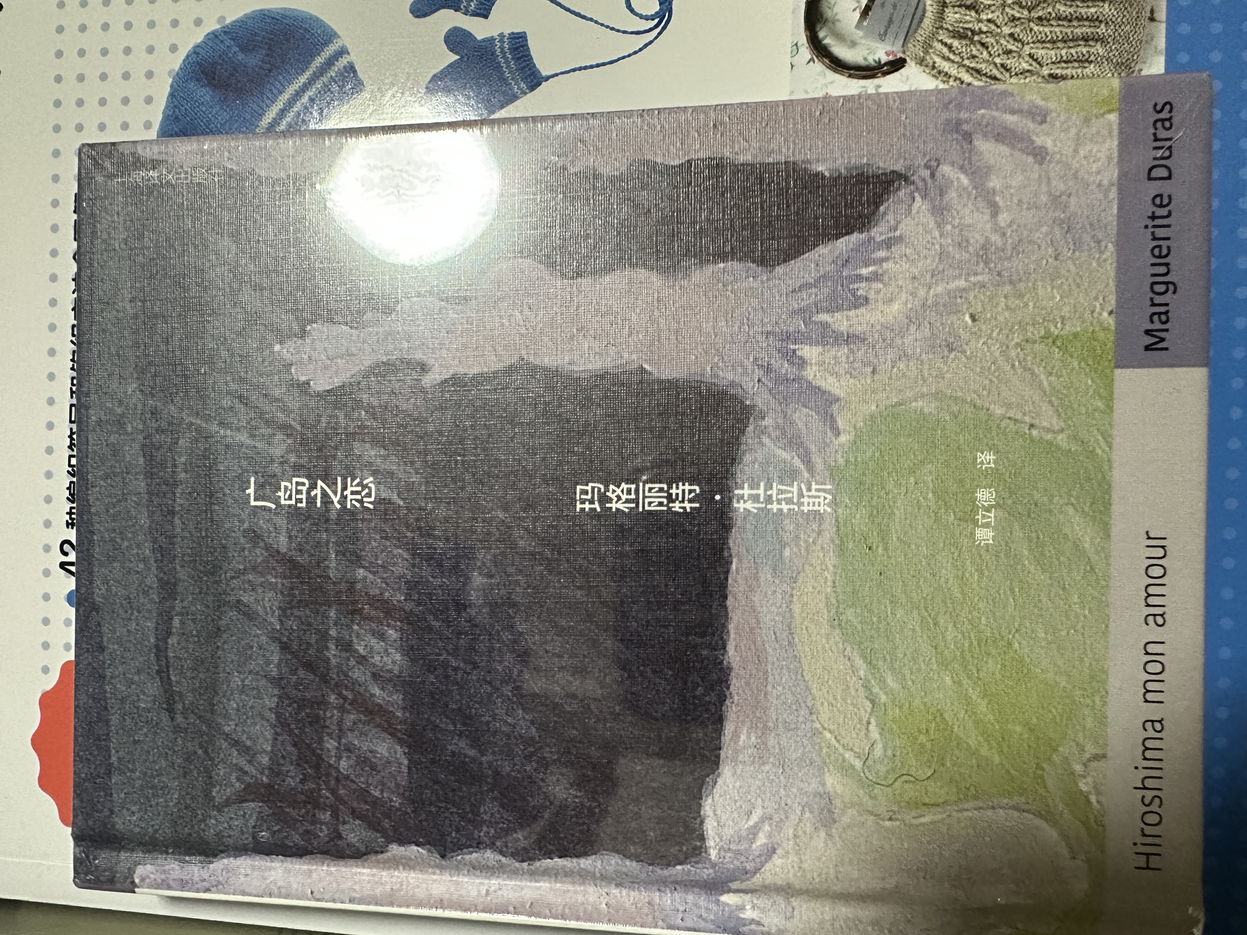 广岛之恋 杜拉斯便携口袋本系列 [法]玛格丽特·杜拉斯 著 谭立德 译 代表作 电影脚本 背德之恋 反法西斯 实拍图