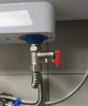 志高（CHIGO）电热水器家用储水式卫生间洗澡2200W出水断电扁桶双胆速热热水器 高配数显+出水断电 60升(3人) 实拍图