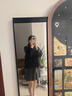优衣库女装男装休闲短茄克/巴恩风外套夹克483807 484664 484664/69 藏青色(牛仔色) M 实拍图