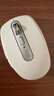罗技（Logitech）大师系列 MX Anywhere 3S 静音鼠标 无线蓝牙双模 商务办公 便携 太空银 接收器另购 苹果鼠标适配 实拍图