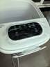 美的（Midea）泡脚桶杀菌足浴盆加热暖脚自动按摩保暖洗脚盆熏蒸暖泡喷淋父亲节礼物生日送男女朋友实用 ZL310 实拍图