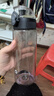 京东京造 运动水杯Tritan大容量运动水壶夏季学生塑料杯【防漏水】黑600ml 实拍图