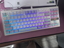 VGN V87 V2 有线/无线/蓝牙三模客制化机械键盘 五层填充gasket结构全键热插拔87键盘 电竞游戏办公 V87 V2 冰川轴 风信子 实拍图