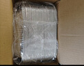 美进家空气炸锅专用锡纸盘185mm50只一次性锡箔纸烧烤盘烘焙防漏油方形 实拍图