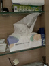 洁丽雅（Grace）居家差旅便携一次性洗脸巾珍珠纹绵柔毛巾3包 20*20cm 90抽/包 实拍图