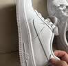 耐克NIKE女子空军一号AF1 百搭大童运动鞋DH2920-111白38 实拍图