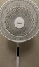 美的（Midea）【飓风节能】七叶柔风立式电风扇/家用轻音落地扇/台式小型风扇/大风力遥控定时摇头风扇 SAH35BSJ 实拍图