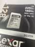 雷克沙（Lexar）128GB SD存储卡 U3 V30 佳能索尼富士尼康相机高速SD卡 读225MB/s 写160MB/s 4K超清录制 SD银卡 实拍图