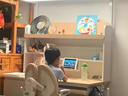 京东京造沐光桌2.0护眼大路灯100w儿童写字学习桌书桌椅套装3-18岁1.2m蓝 实拍图