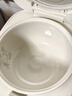 美的（Midea）【价保618】小碧玉电饭煲小型2-3人3升0氟有钛陶瓷白玉内胆家用电饭锅煮粥智能预约多功能锅RE360 实拍图