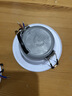 欧普照明照明led筒灯嵌入式孔灯客厅吊顶天花灯过道灯走廊灯筒灯7.5cm开孔 银边款【白光】开孔7-9cm 5W 实拍图