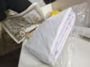 富安娜×京东定制 床上四件套 纯棉全棉素绣套件 单双人床单被套203×229cm芭蕾 实拍图