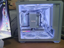 玩嘉T02白色手提小机箱MATX紧凑型台式机240水冷电脑ITX桌面mini便携式游戏主机箱 实拍图