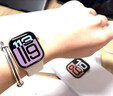 Apple/苹果 Watch S11 智能手表GPS+蜂窝款42毫米亮黑色铝金属表壳黑色运动型表带S/M MF924CH/B 实拍图