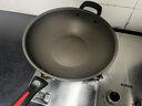 炊大皇炒锅不粘锅少油烟平底锅多用煎炒锅电磁炉34cm通用健康 CKN4634BF 实拍图